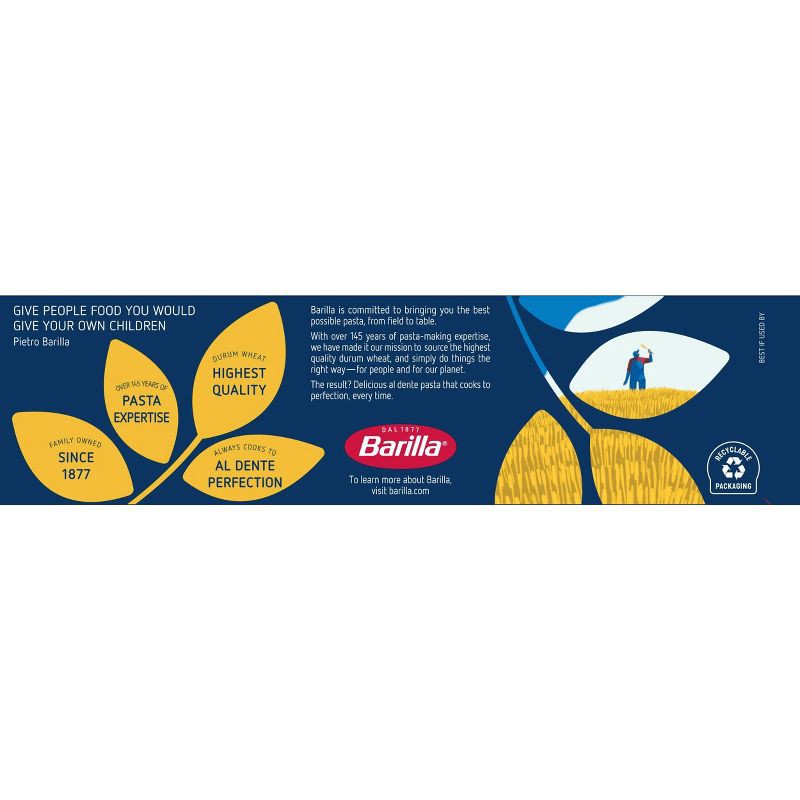 slide 5 of 6, Barilla Fettuccine Pasta - 16oz, 16 oz