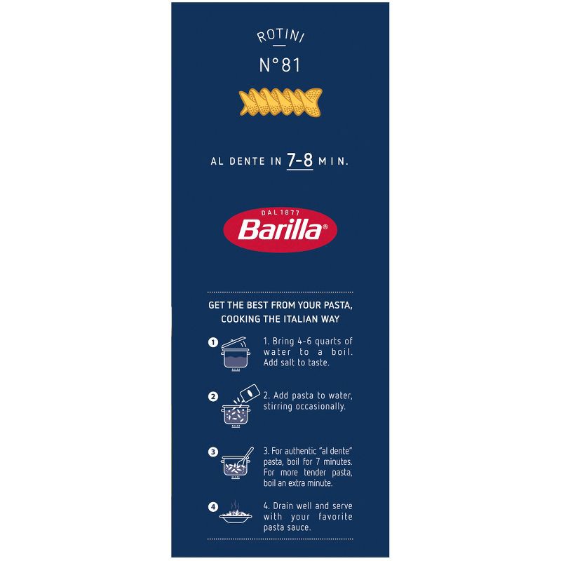 slide 7 of 8, Barilla Rotini Pasta - 16oz, 16 oz