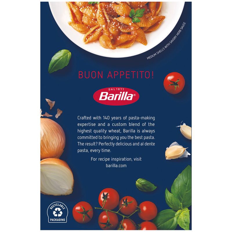 slide 5 of 7, Barilla Medium Shells Pasta - 16oz, 16 oz