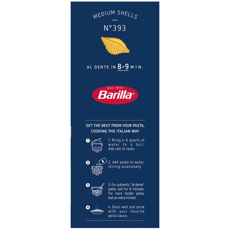 slide 6 of 7, Barilla Medium Shells Pasta - 16oz, 16 oz