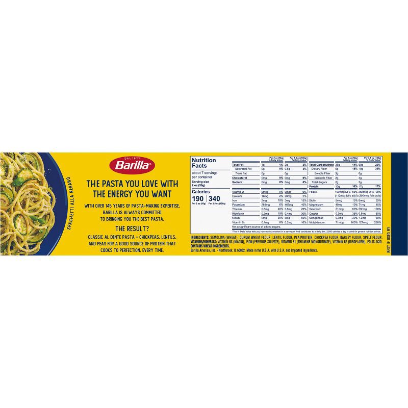 slide 6 of 6, Barilla ProteinPLUS Multigrain Spaghetti Pasta - 14.5oz, 14.5 oz