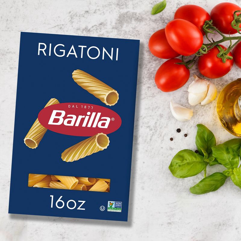 slide 3 of 9, Barilla Rigatoni Pasta - 16oz, 16 oz