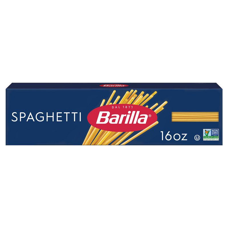 slide 1 of 8, Barilla Spaghetti Pasta - 16oz, 16 oz