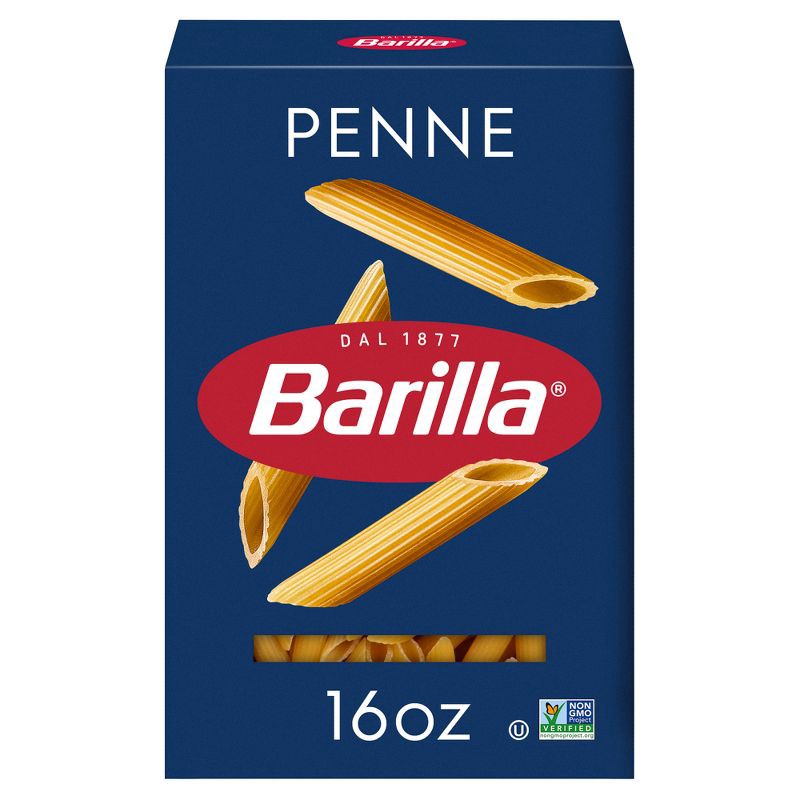 slide 1 of 8, Barilla Penne Pasta - 16oz, 16 oz