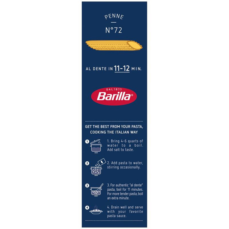 slide 7 of 8, Barilla Penne Pasta - 16oz, 16 oz