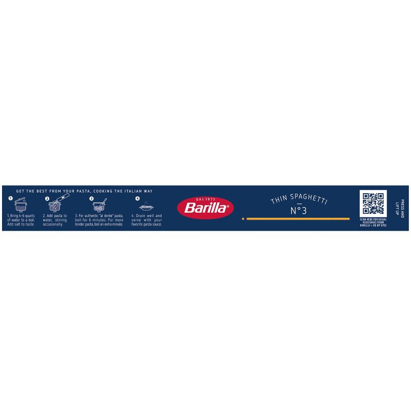 slide 8 of 9, Barilla Thin Spaghetti Pasta - 16oz, 16 oz