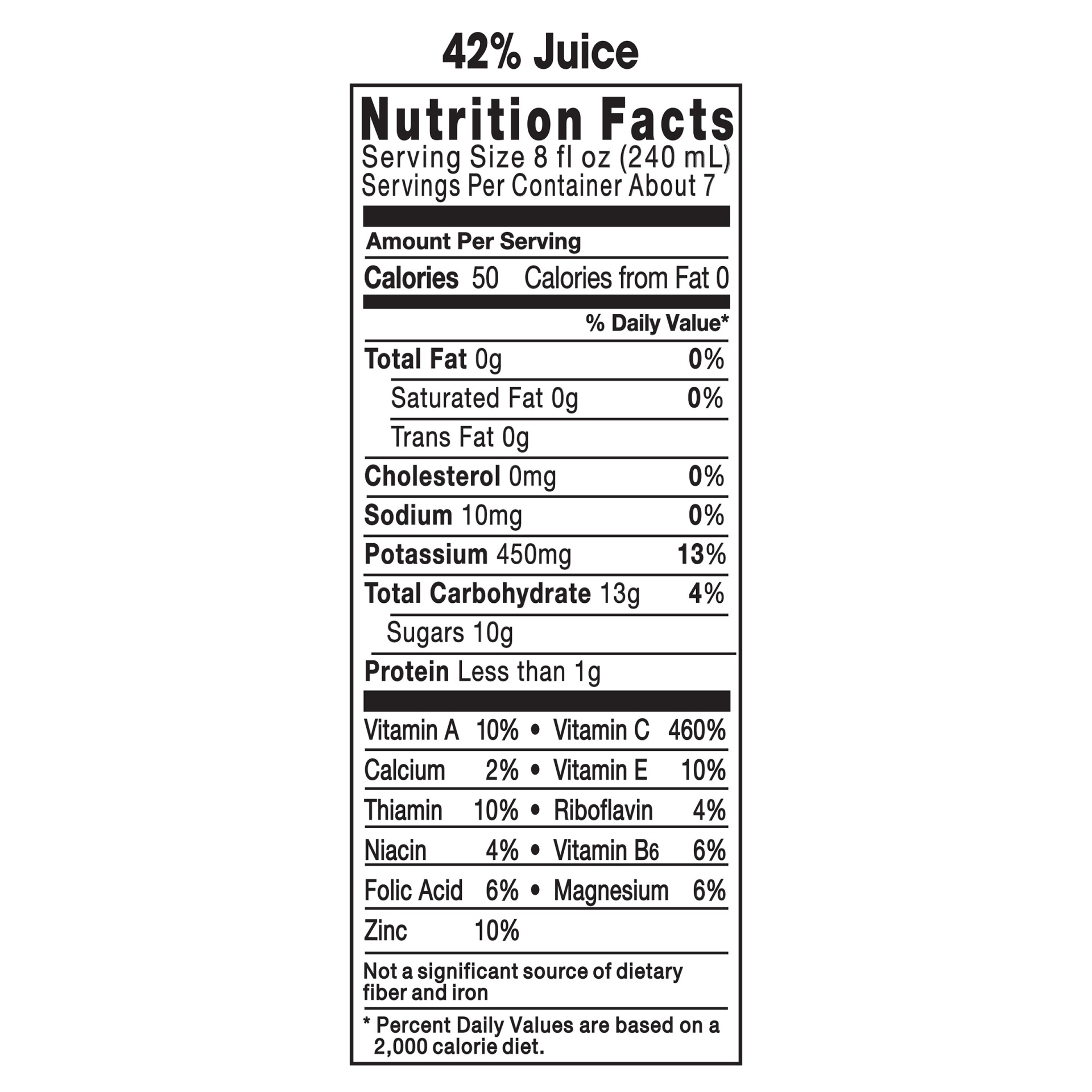 slide 3 of 3, Trop50 No pulp Vitamin C & Zinc Orange Juice 59 Fluid Ounce Plastic Bottle - 59 oz, 59 oz