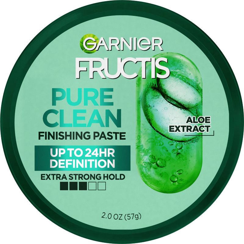 slide 3 of 5, Garnier Fructis Style Pure Clean Extra Strong Hold Hair Paste - 2oz, 2 oz