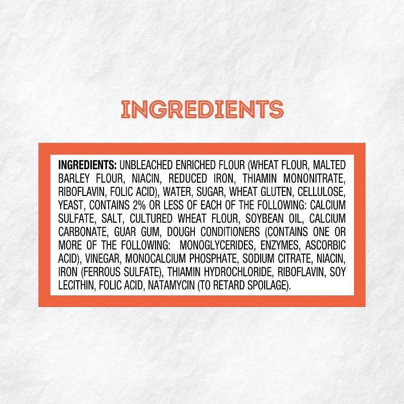 slide 6 of 15, Nature's Own White Wheat Bread - 20oz, 20 oz