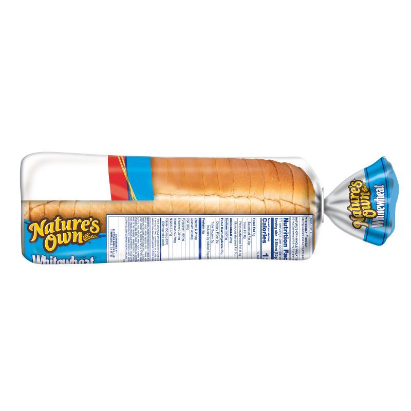 slide 11 of 15, Nature's Own White Wheat Bread - 20oz, 20 oz