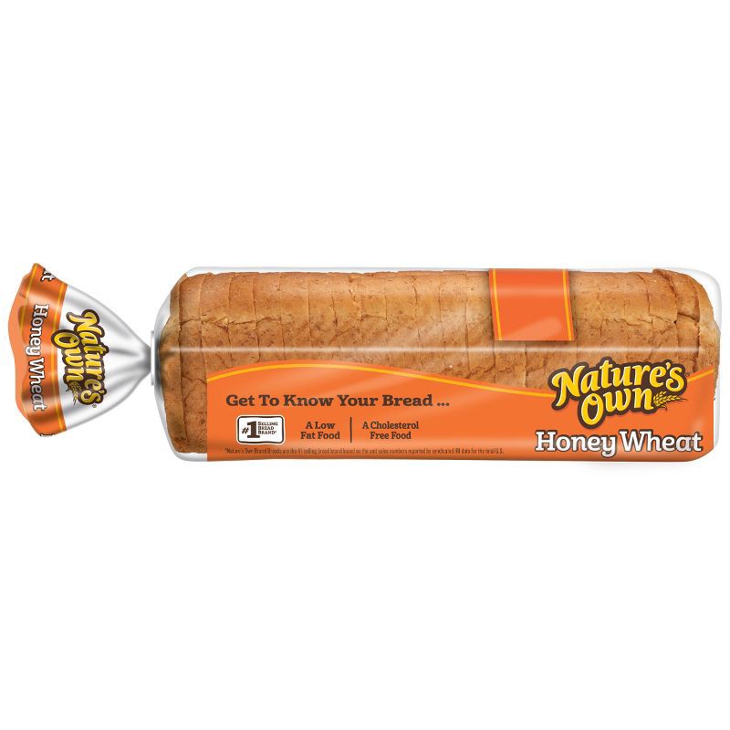 slide 10 of 16, Nature's Own Honey Wheat Bread - 20oz, 20 oz