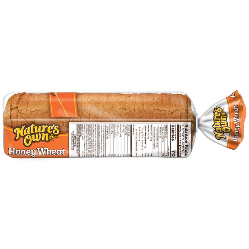 slide 11 of 16, Nature's Own Honey Wheat Bread - 20oz, 20 oz