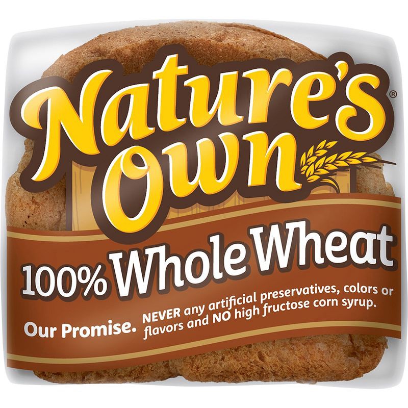 slide 14 of 14, Natures Own Nature's Own 100% Whole Wheat Bread - 20oz, 20 oz