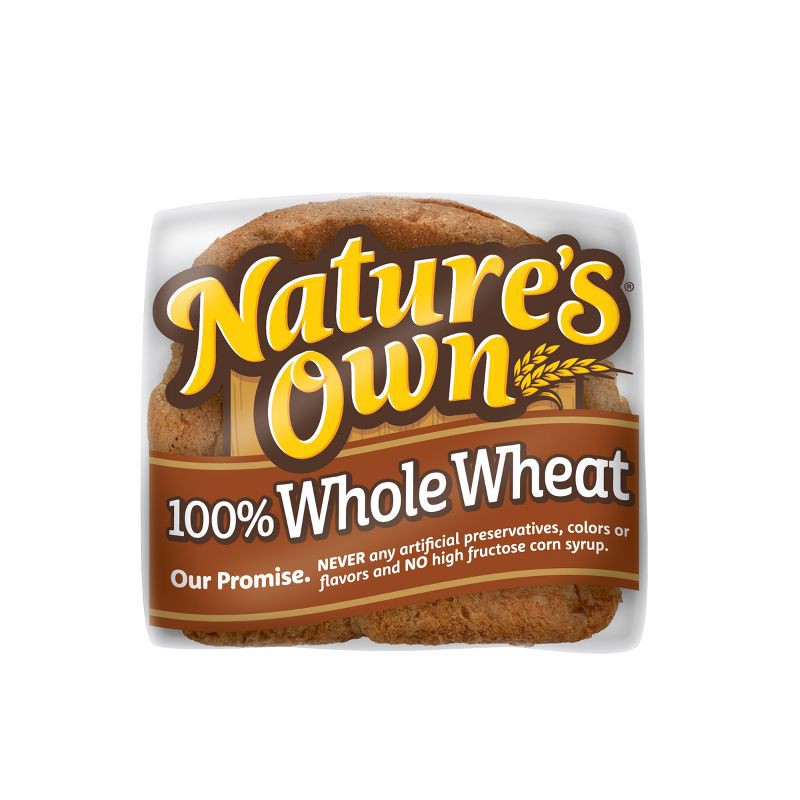 slide 15 of 16, Nature's Own 100% Whole Wheat Bread - 20oz, 20 oz