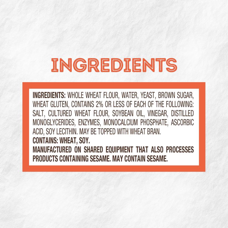 slide 6 of 16, Nature's Own 100% Whole Wheat Bread - 20oz, 20 oz