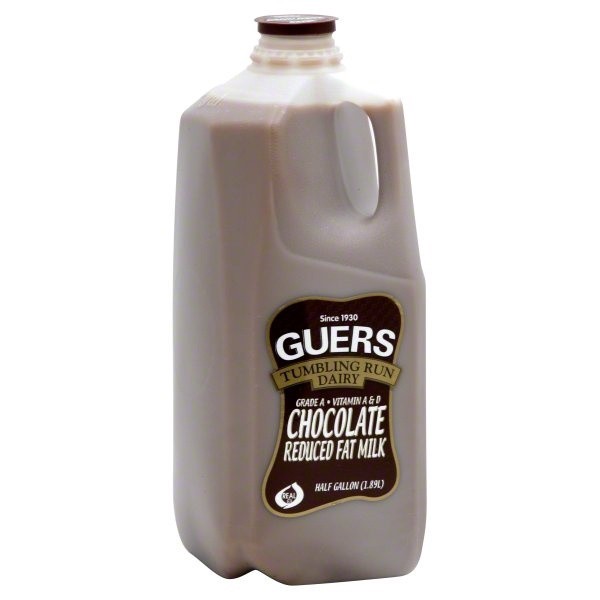 slide 1 of 1, Guers Choc Milk Paper, 1/2 gal