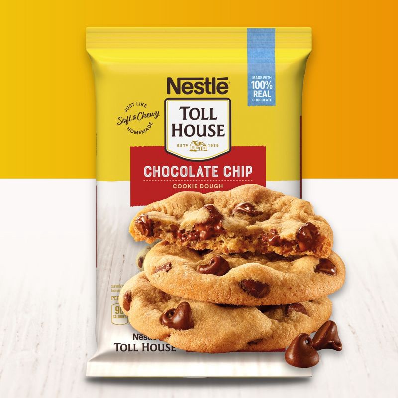 slide 5 of 11, Nestle Toll House Chocolate Chip Cookie Dough - 16.5oz, 16.5 oz