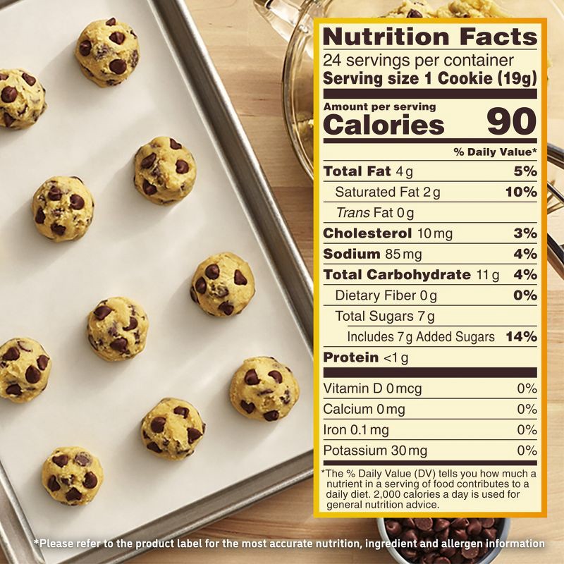 slide 7 of 11, Nestle Toll House Chocolate Chip Cookie Dough - 16.5oz, 16.5 oz