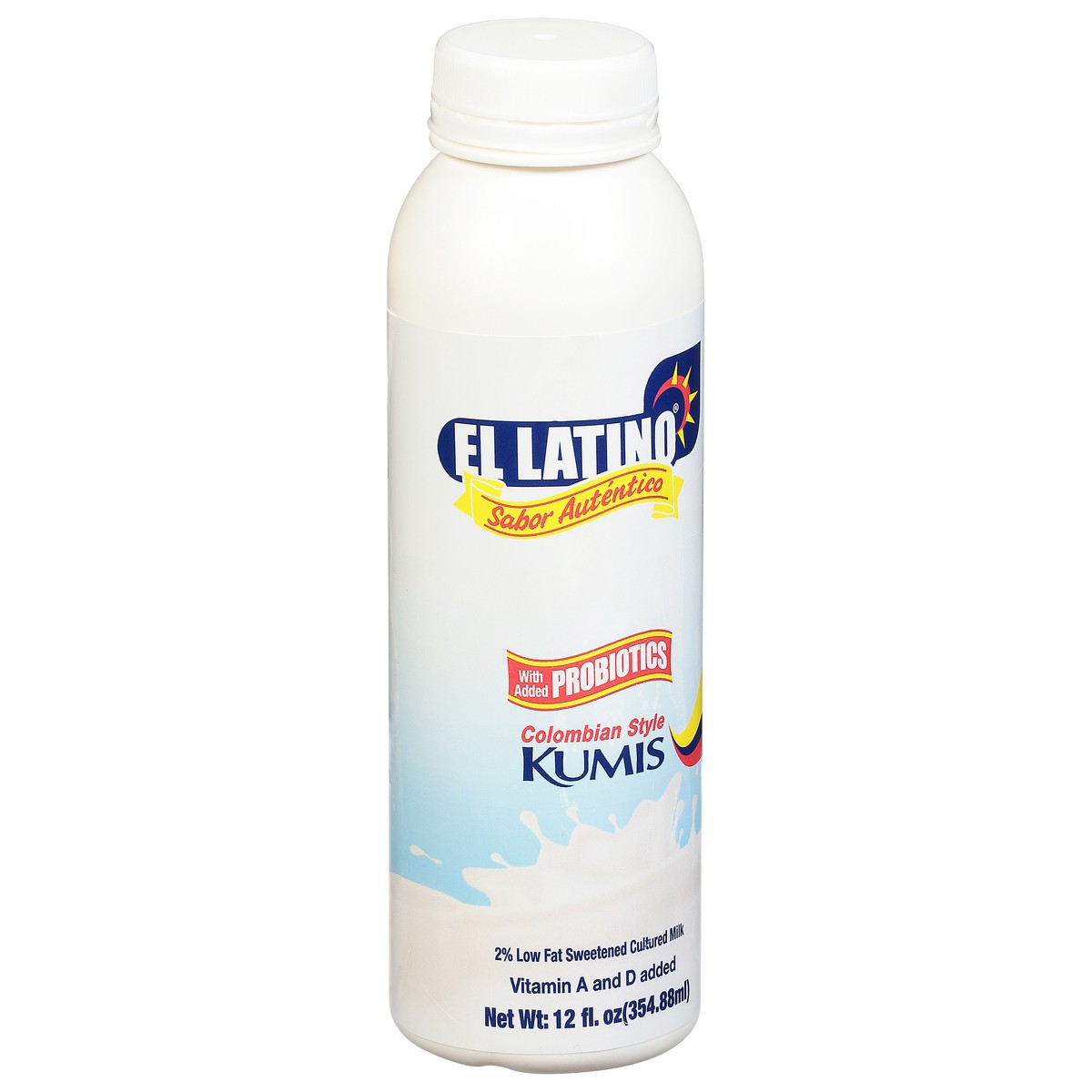 slide 7 of 9, El Latino Kumis Colombian Style Sweetened Cultured Milk 12 fl oz, 12 fl oz