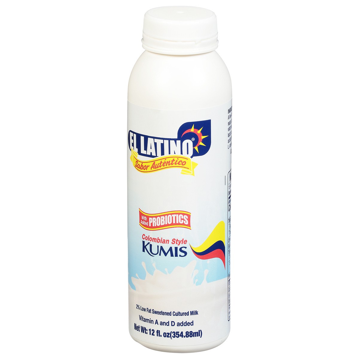 slide 8 of 9, El Latino Kumis Colombian Style Sweetened Cultured Milk 12 fl oz, 12 fl oz