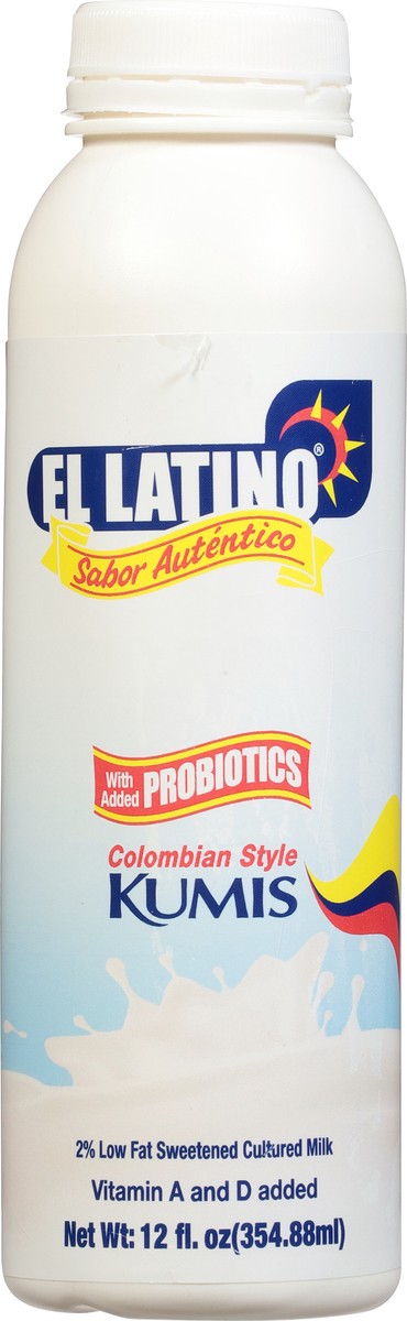 slide 6 of 9, El Latino Kumis Colombian Style Sweetened Cultured Milk 12 fl oz, 12 fl oz