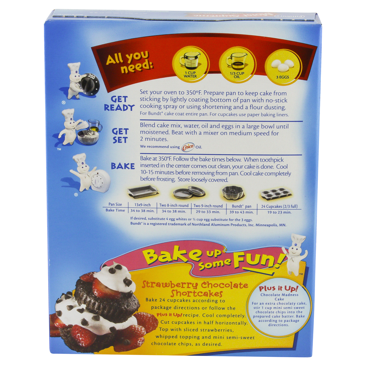 slide 5 of 6, Pillsbury Dark Chocolate Premium Cake Mix, 15.25 oz