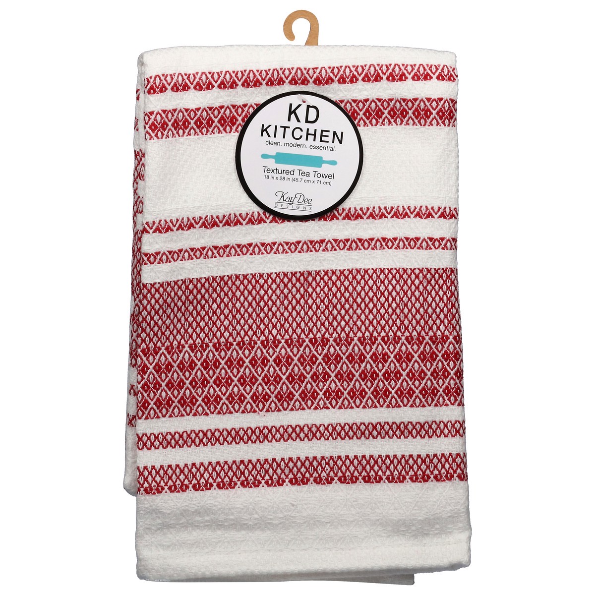 slide 1 of 11, Kay Dee Red Tea Towel Samba, 1 ct