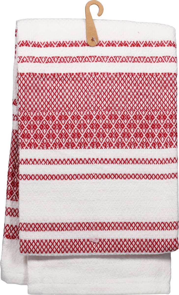 slide 6 of 11, Kay Dee Red Tea Towel Samba, 1 ct