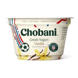 Chobani Vanilla Blended Nonfat Greek Yogurt - 12g Protein 5.3oz