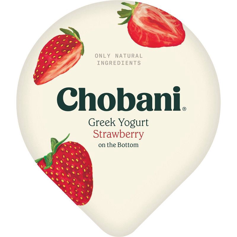slide 7 of 7, Chobani Strawberry on the Bottom Nonfat Greek Yogurt - 11g Protein 5.3oz, 11 gram, 5.3 oz