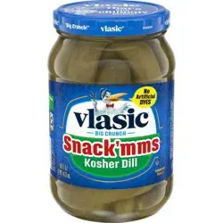 Vlasic Snack'mms Kosher Dill Pickles - 16 fl oz