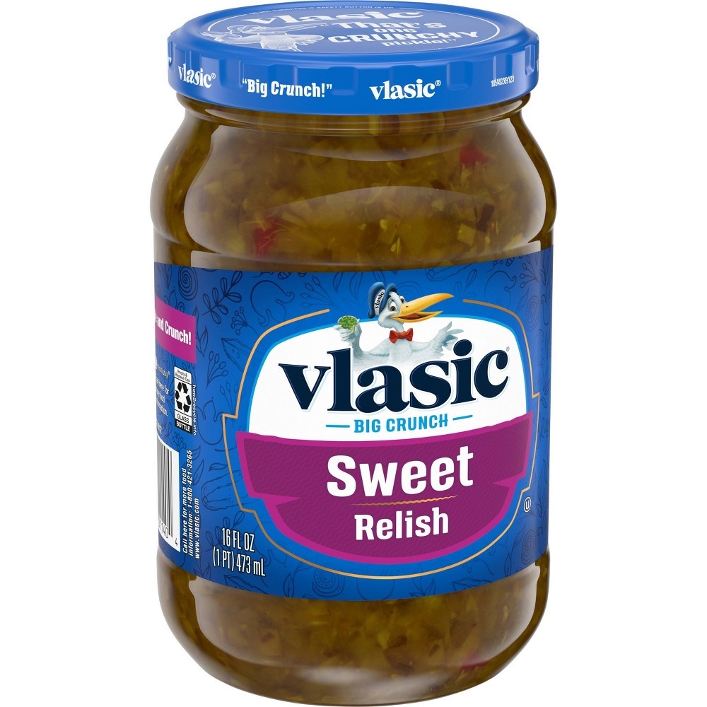 slide 2 of 3, Vlasic Sweet Relish, 16 oz