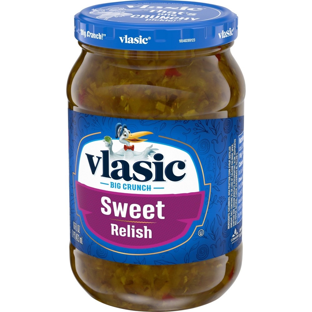 slide 3 of 3, Vlasic Sweet Relish, 16 oz