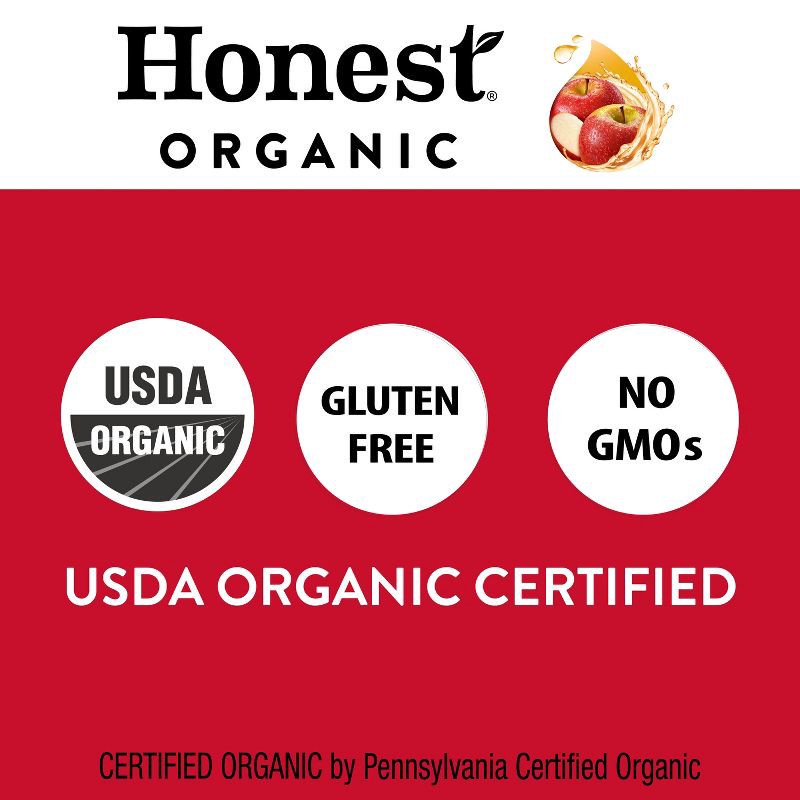 slide 3 of 8, Honest Kids Super Fruit Punch Organic Juice Drinks - 8pk/6.75 fl oz Pouches, 8 ct; 6.75 fl oz