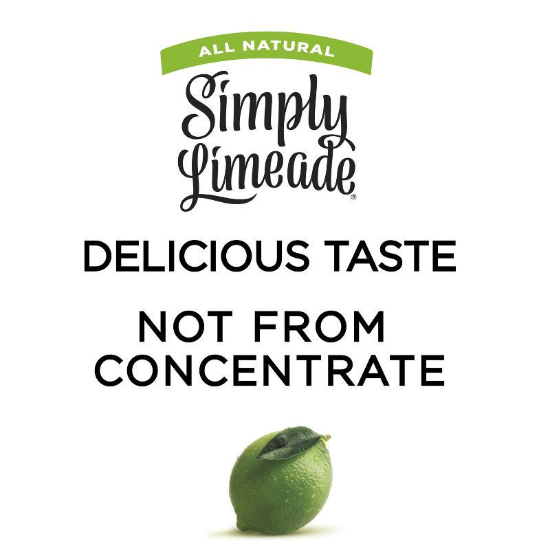 slide 2 of 10, Simply Beverages Simply Limeade - 52 fl oz, 52 fl oz