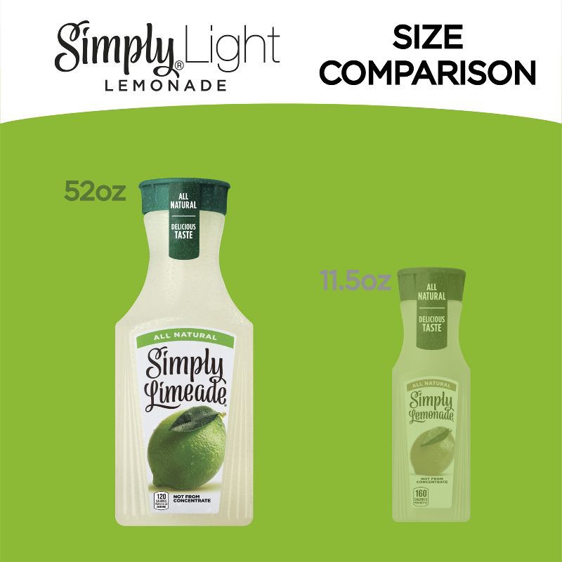 slide 5 of 10, Simply Beverages Simply Limeade - 52 fl oz, 52 fl oz