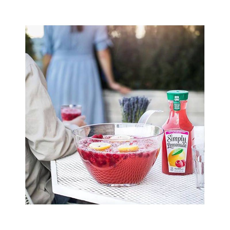 slide 2 of 6, Simply Beverages Simply Lemonade with Raspberry Juice - 52 fl oz, 52 fl oz