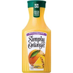 Simply Beverages Simply Orange Pulp Free with Pineapple Juice - 52 fl oz