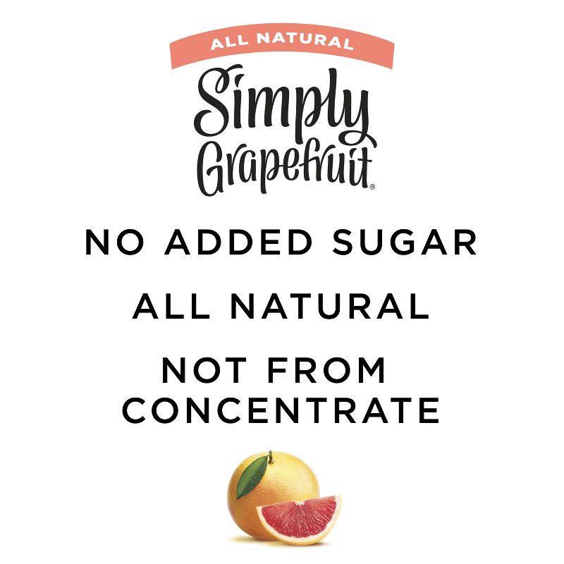 slide 13 of 15, Simply Beverages Simply Grapefruit Pulp Free Juice - 52 fl oz, 52 fl oz