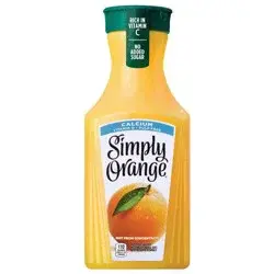 Simply Beverages Simply Orange Pulp Free with Calcium & Vitamin D Juice - 52 fl oz