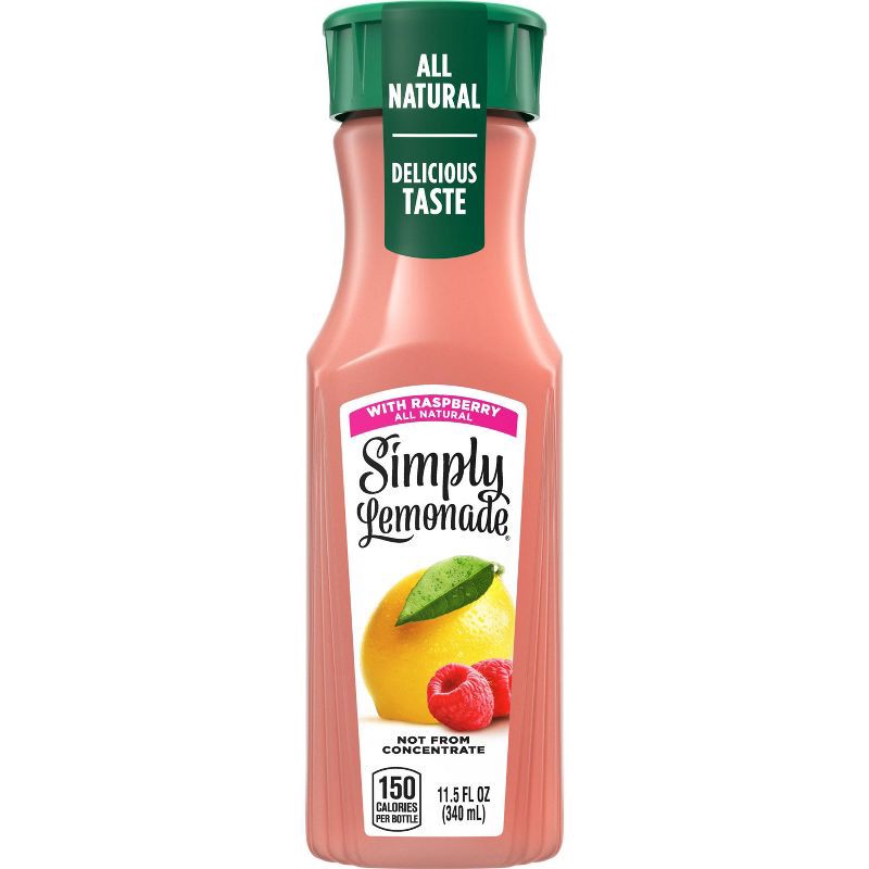 slide 2 of 11, Simply Beverages Simply Lemonade with Raspberry - 11.5oz, 11.5 oz