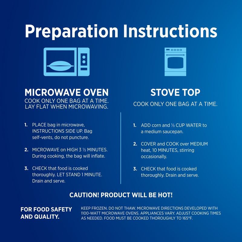 slide 6 of 7, Birds Eye Steamfresh Frozen Super Sweet Corn - 10oz, 10 oz