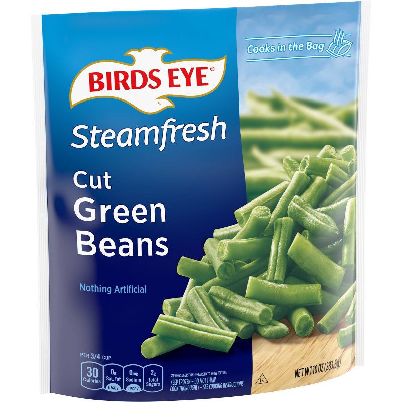 slide 2 of 7, Birds Eye Steamfresh Frozen Cut Green Beans - 10oz, 10 oz