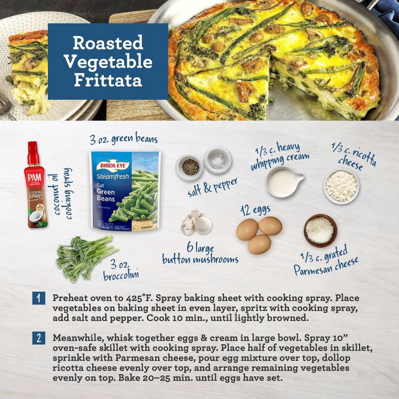 slide 5 of 8, Birds Eye Steamfresh Frozen Cut Green Beans - 10oz, 10 oz