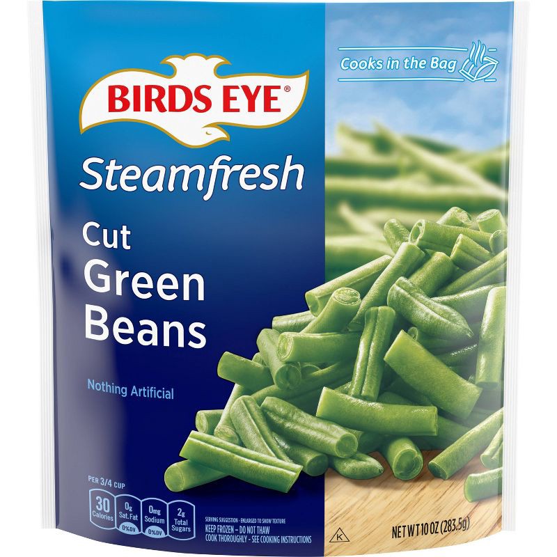 slide 1 of 4, Birds Eye Steamfresh Frozen Cut Green Beans - 10oz, 10 oz