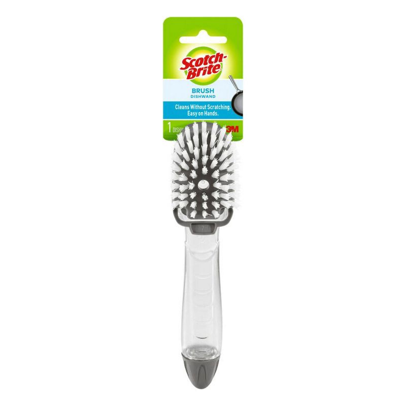 slide 1 of 3, Scotch-Brite Dishwand Brush with Soap Dispensing Pump, 1 ct