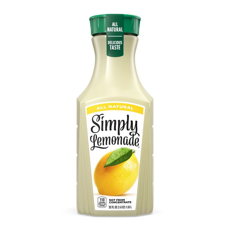 slide 14 of 15, Simply Beverages Simply Lemonade - 52 fl oz, 52 fl oz