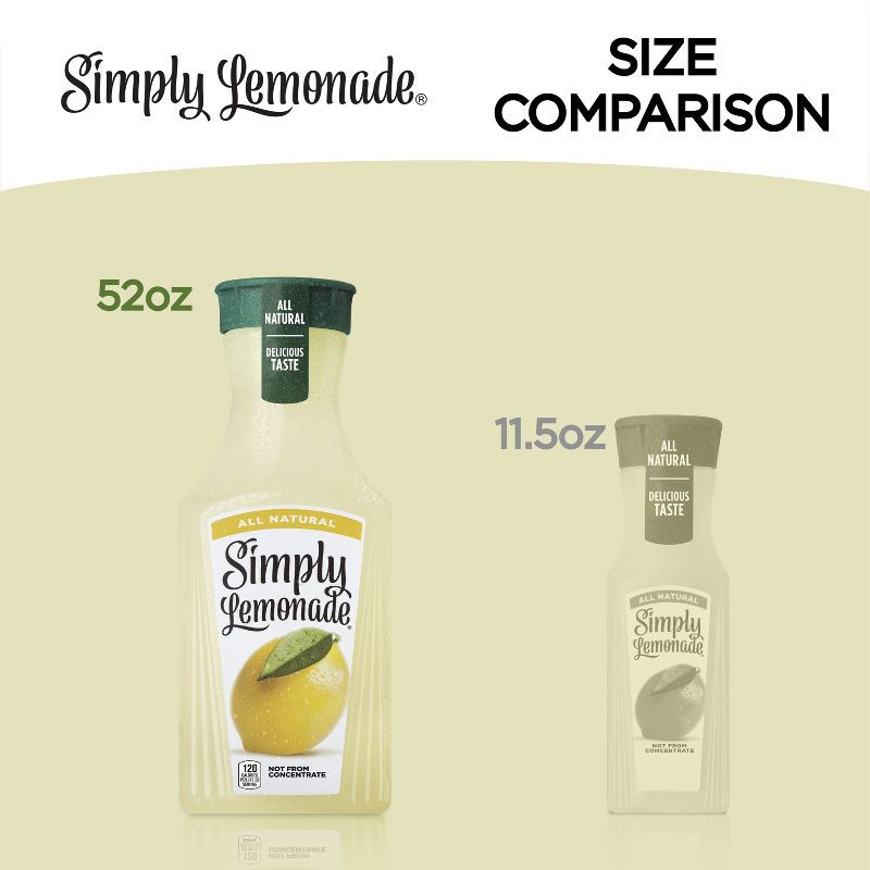 slide 5 of 15, Simply Beverages Simply Lemonade - 52 fl oz, 52 fl oz