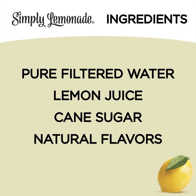 slide 7 of 15, Simply Beverages Simply Lemonade - 52 fl oz, 52 fl oz