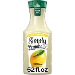 Simply Beverages Simply Lemonade - 52 fl oz: Low Sodium, No Artificial Flavors